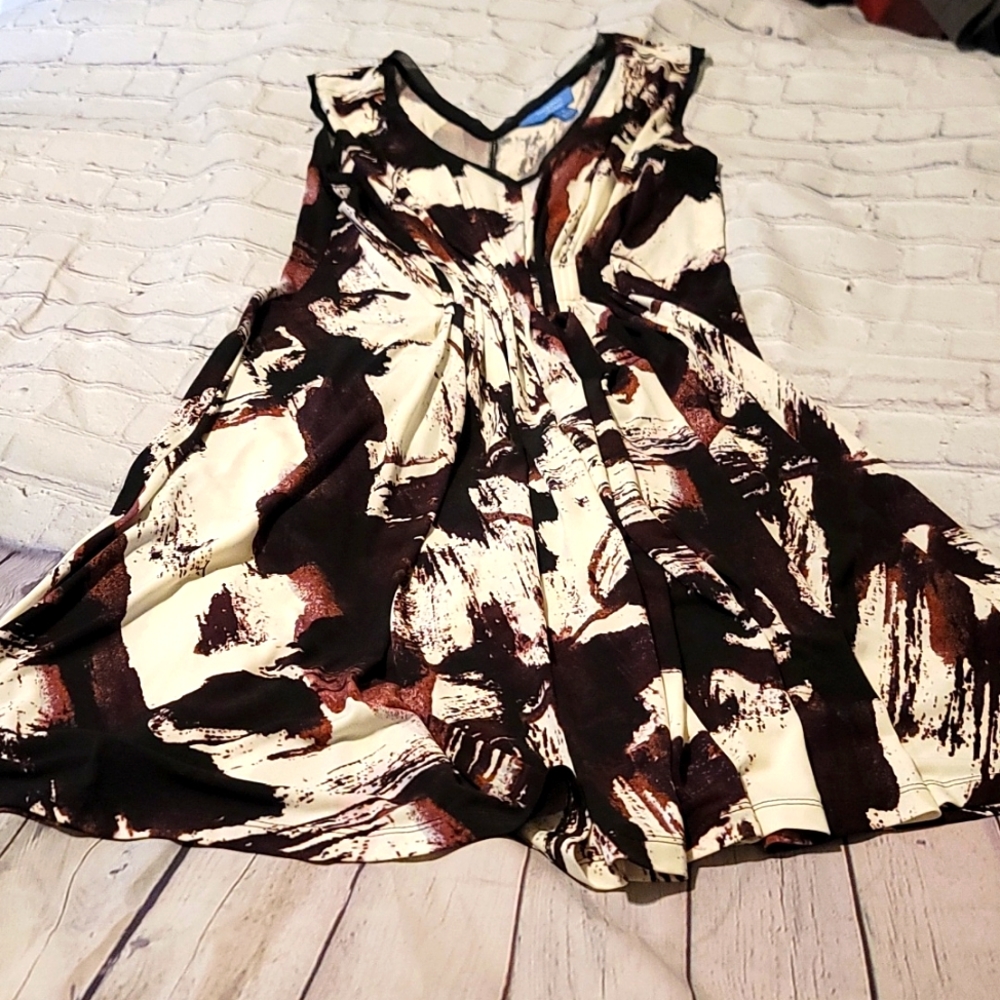 🌺 2 For $20 Item 🌺 Like New Simply Vera Wang Color Splash Dress Women's Size S
